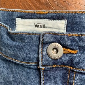 Vans womens jean shorts